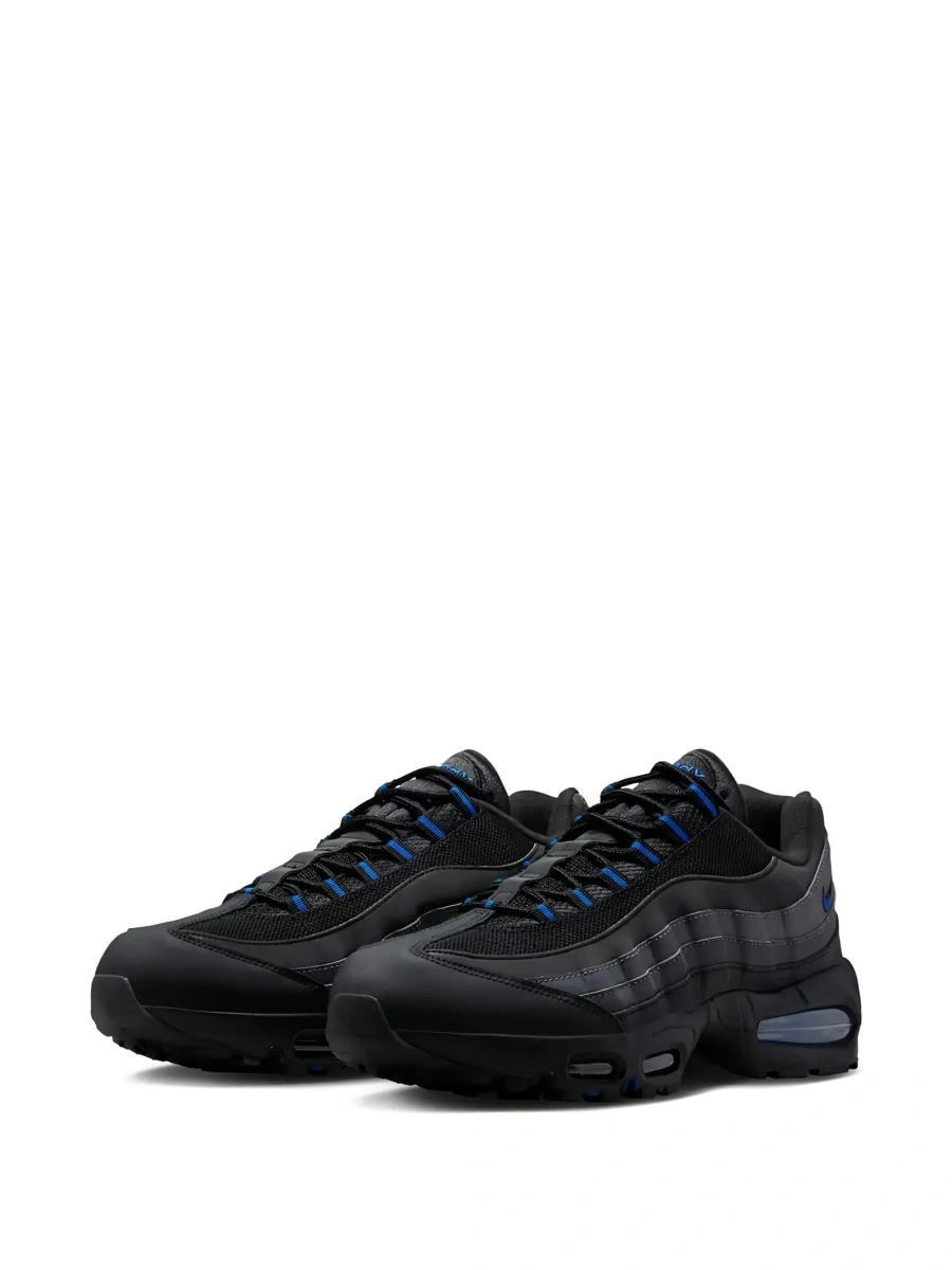 Sneakers Nike air max negri din material textil si poliuretan - Img 2