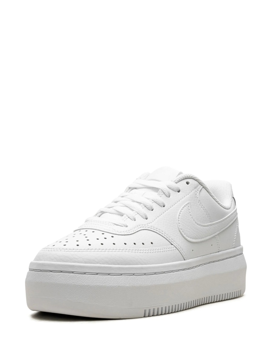Sneakers Nike albi din piele - Img 4