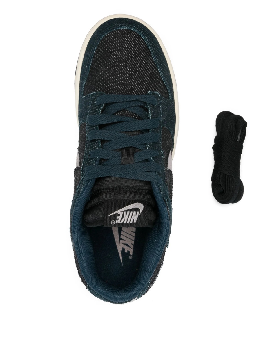 Sneakers Nike dunk albastri din material textil - Img 4