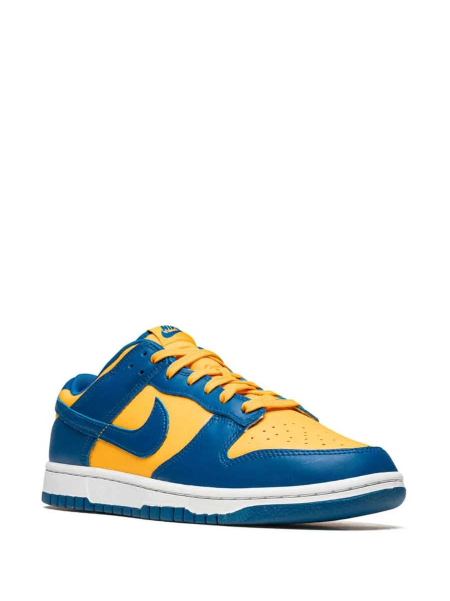 Sneakers Nike dunk albastri din piele - Img 2