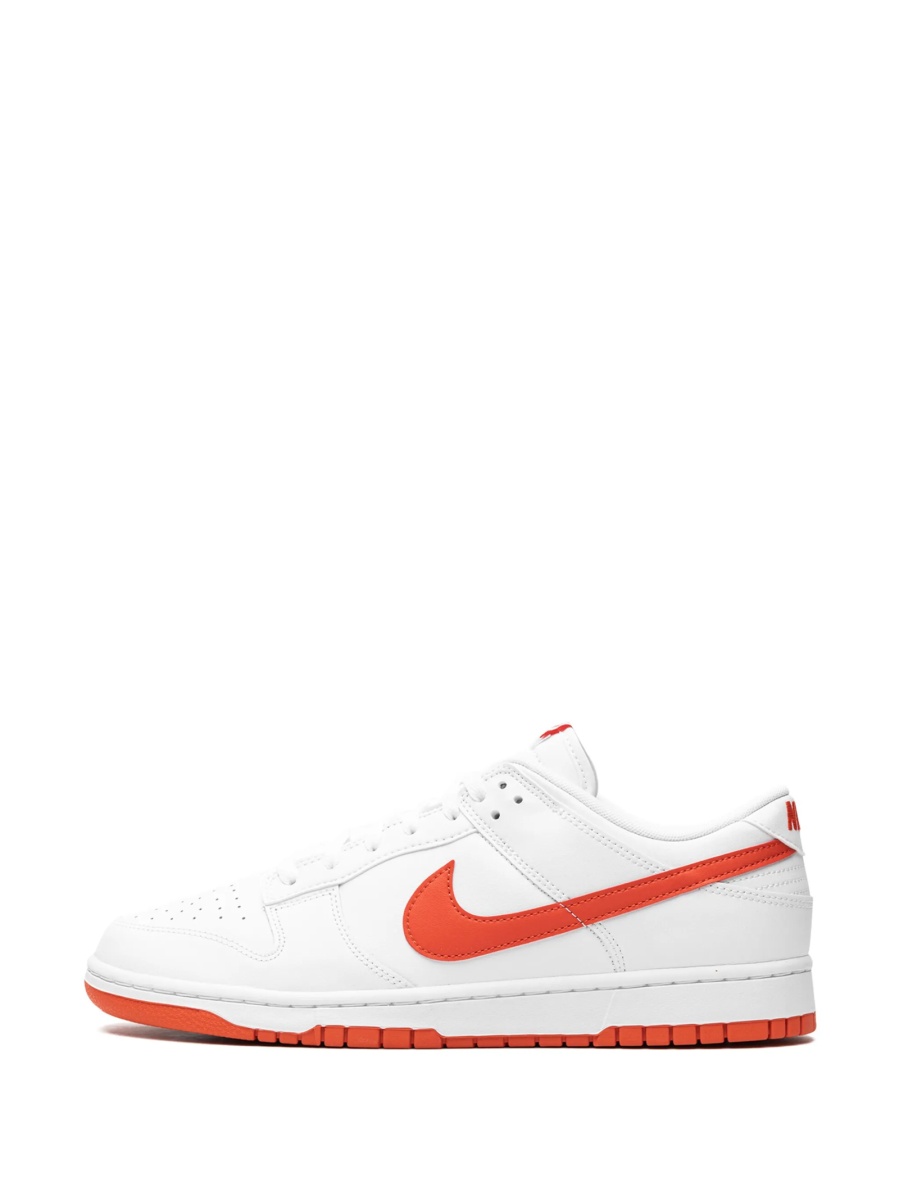 Sneakers Nike dunk albi din piele - Img 5