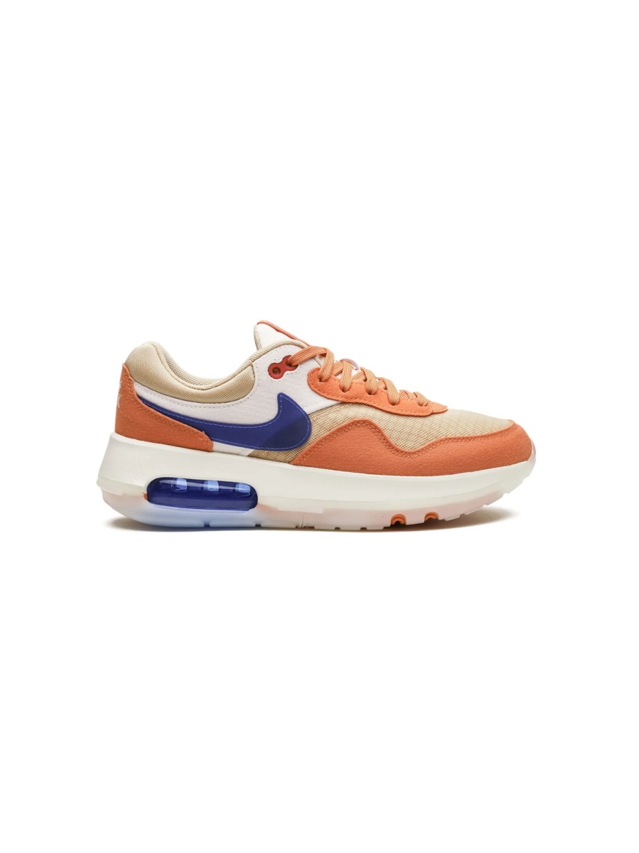 Sneakers Nike portocalii din material textil - Img 2