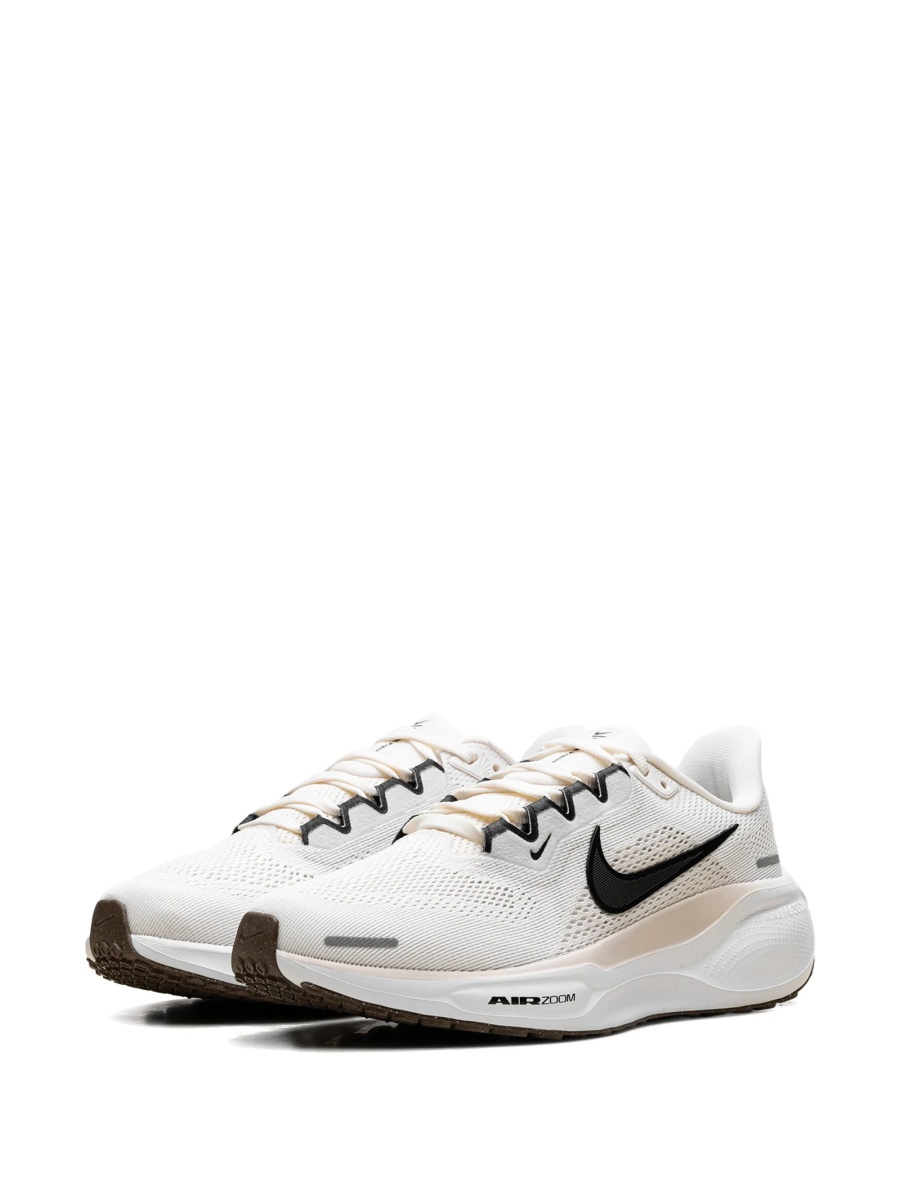 Sneakers Nike zoom albi din material textil - Img 2