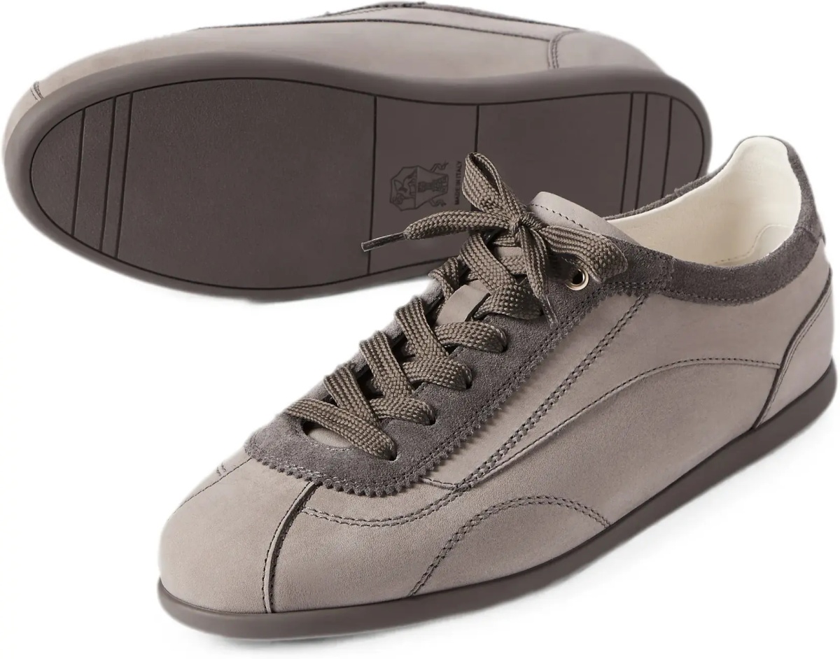 Sneakers Nubuck and suede Sneakers with Slim sole - Img 7