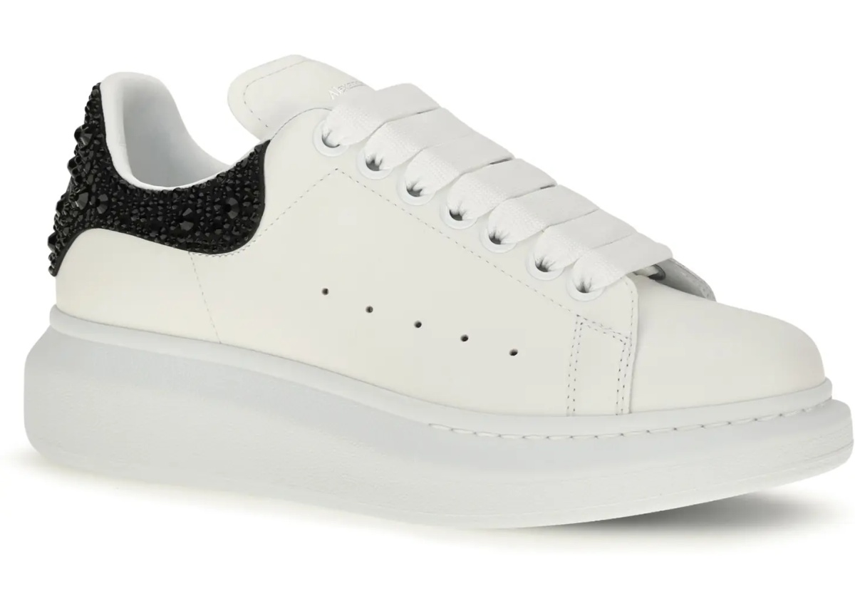 Sneakers Oversized Sneakers with suede heel and crystal details - Img 2