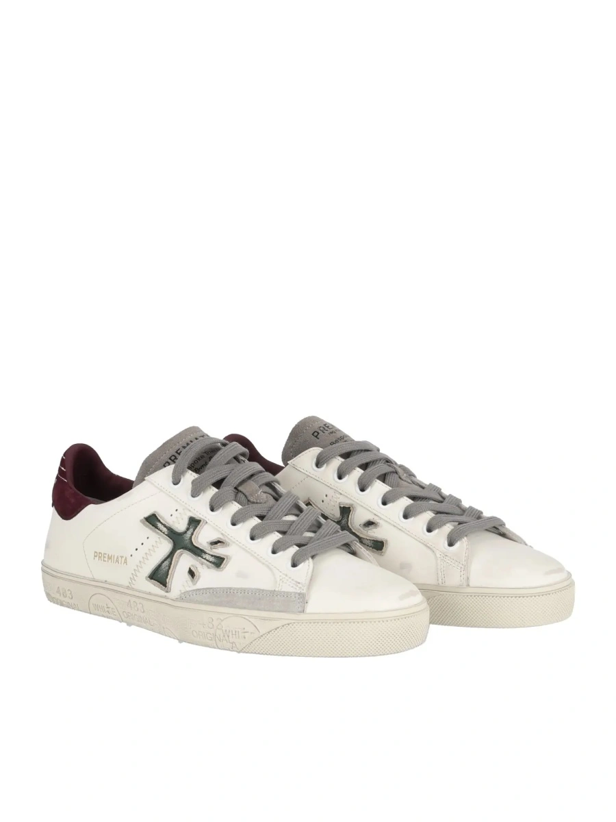 Sneakers Premiata albi - Img 2