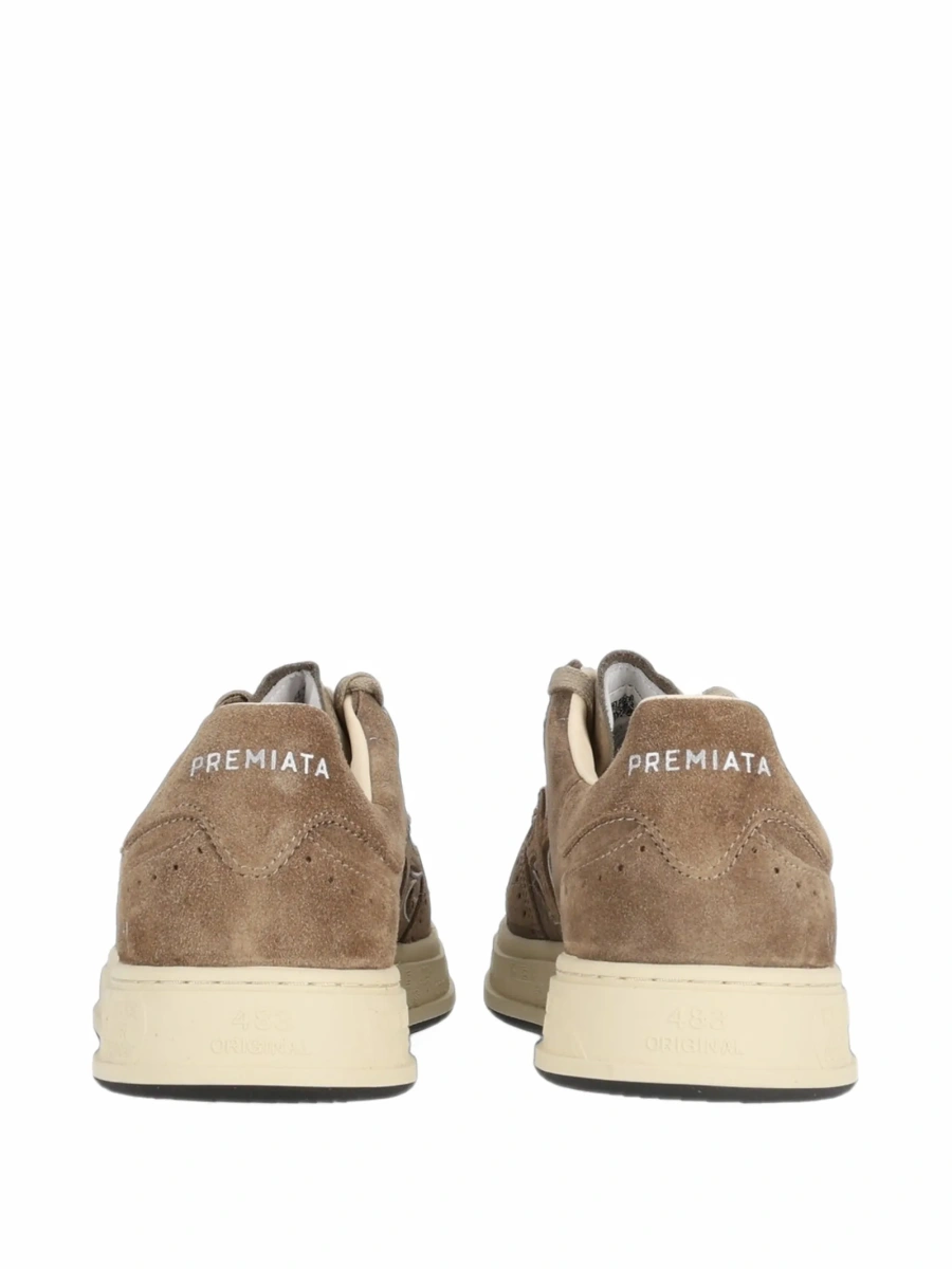 Sneakers Premiata maro din tpu si poliuretan - Img 4