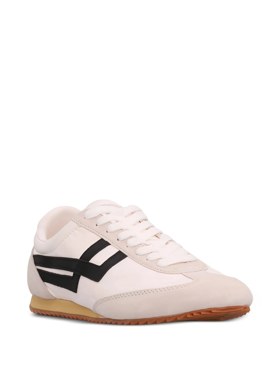 Sneakers Pro-Keds albi din nylon si piele - Img 2