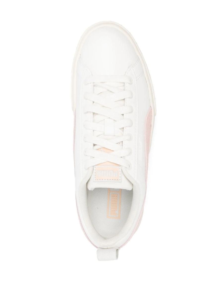 Sneakers PUMA albi din poliuretan - Img 4