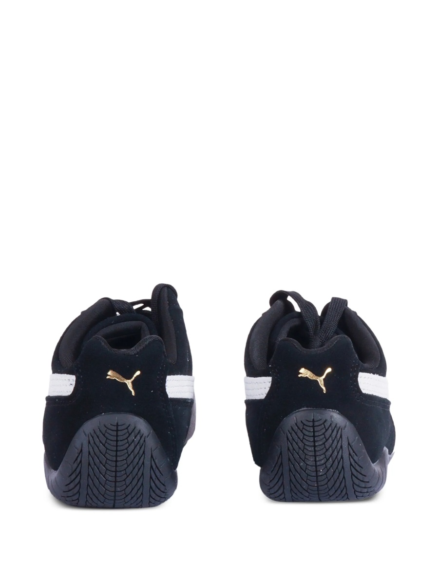 Sneakers Puma Kids negri din material textil - Img 3