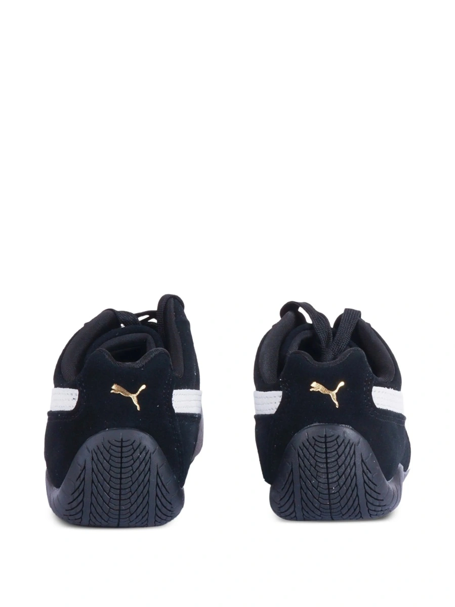 Sneakers Puma Kids negri din material textil - Img 3