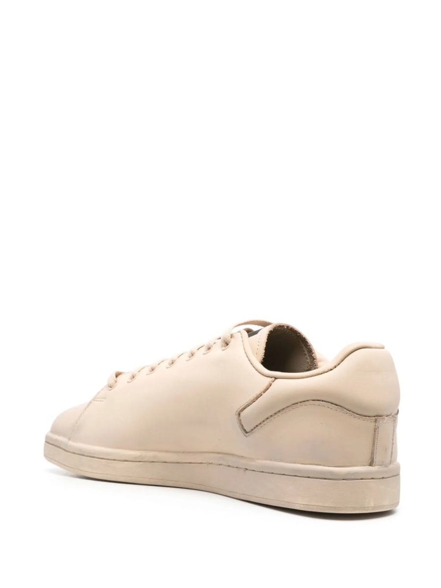 Sneakers Raf Simons neutri din piele - Img 3