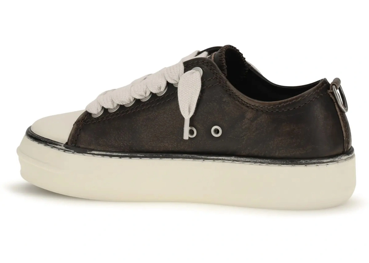 Sneakers REPRESENT maro din piele - Img 3