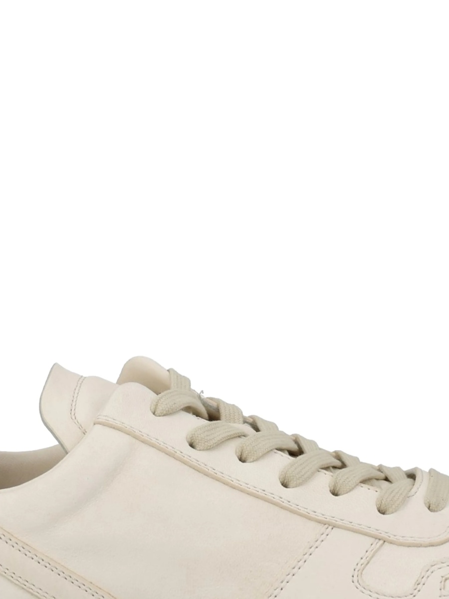 Sneakers Rick Owens neutri din piele - Img 2
