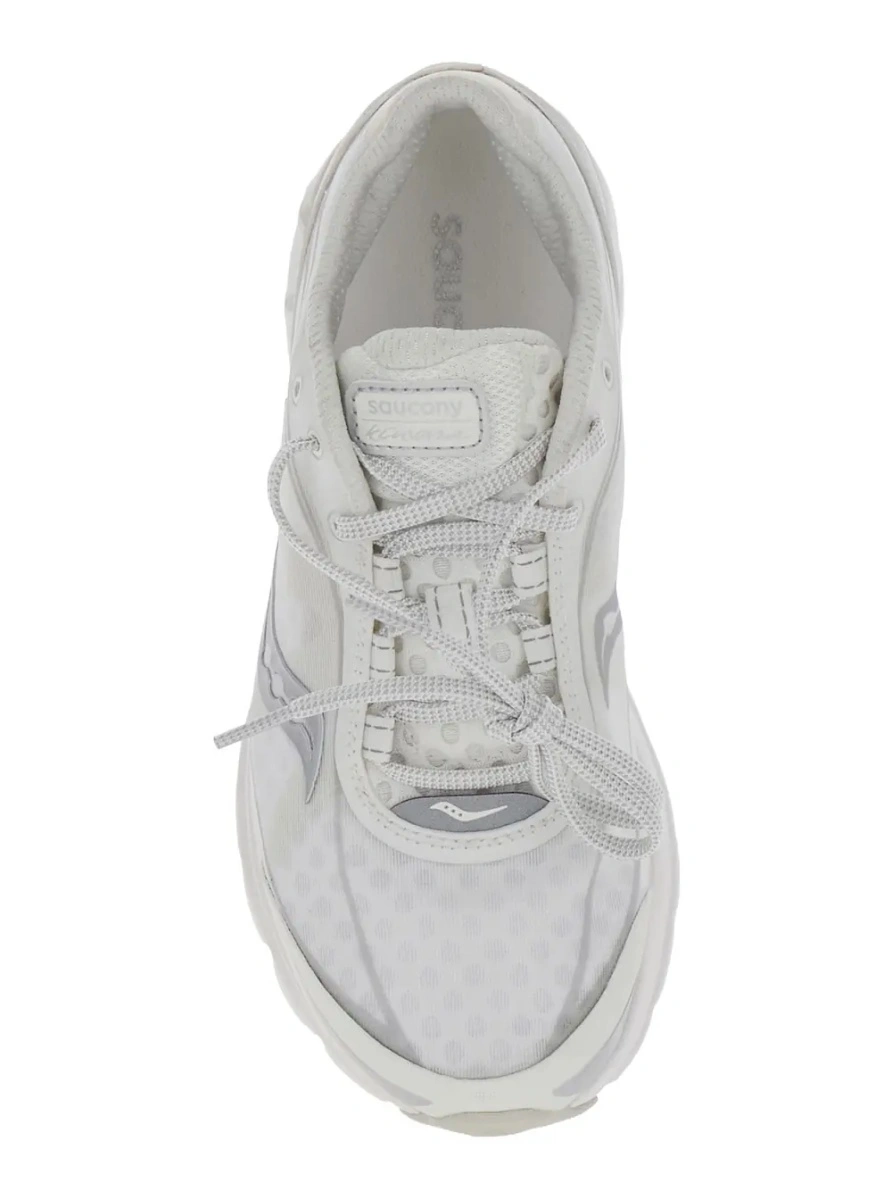 Sneakers Saucony albi din material textil 'KINVARA 1' - Img 4