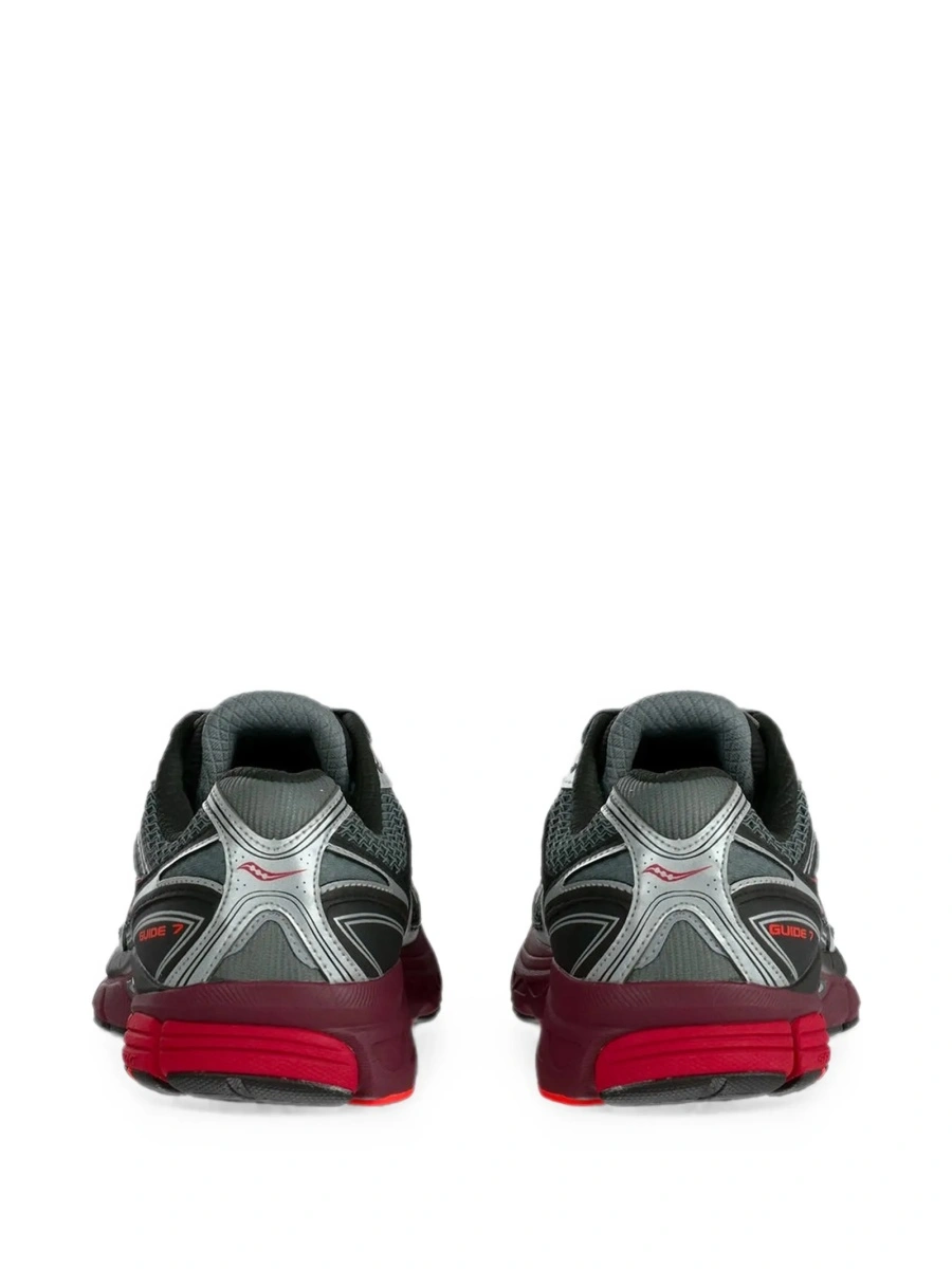 Sneakers Saucony gri din plasa - Img 3