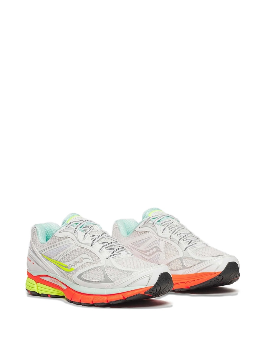 Sneakers Saucony gri din poliuretan si material textil - Img 2