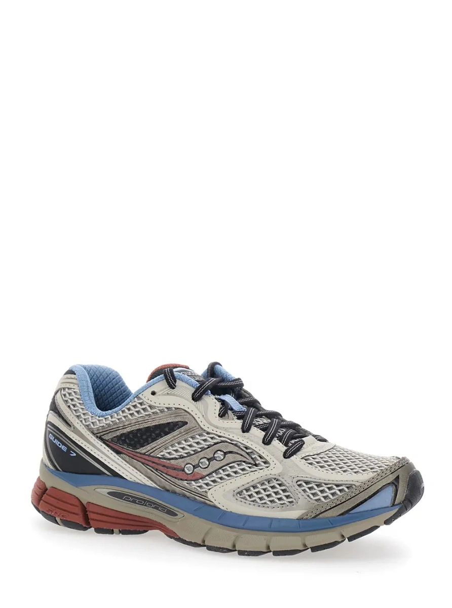 Sneakers Saucony multicolor din mesh si cauciuc - Img 2