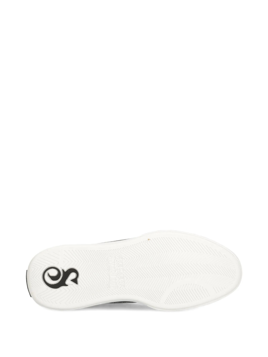Sneakers SKECHERS negri din piele - Img 5