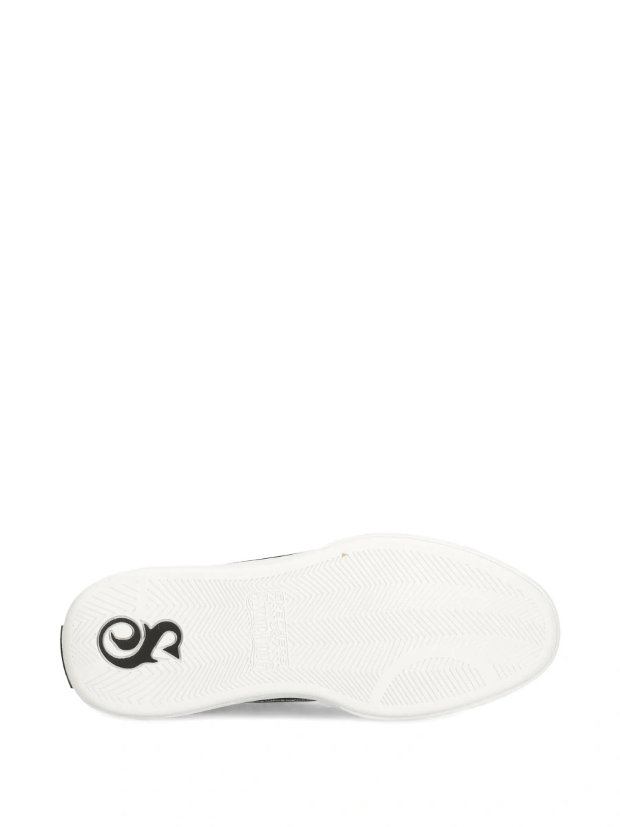 Sneakers SKECHERS negri din piele - Img 5