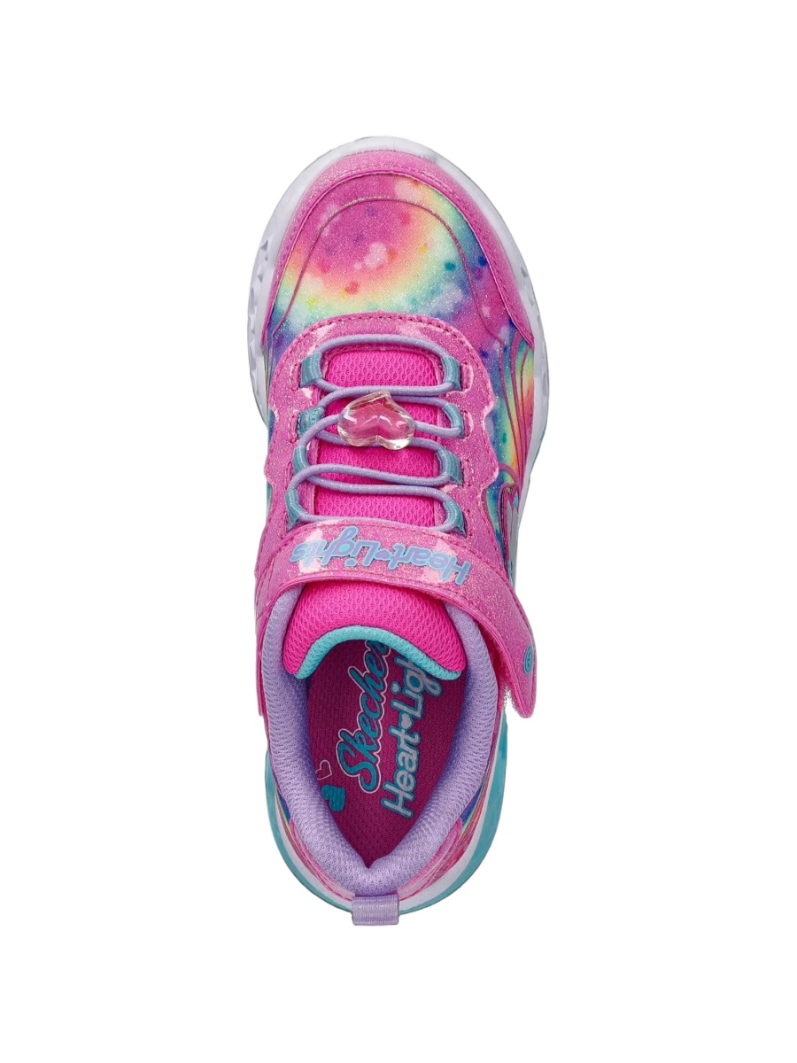 Sneakers SKECHERS roz din material textil si fibre - Img 4