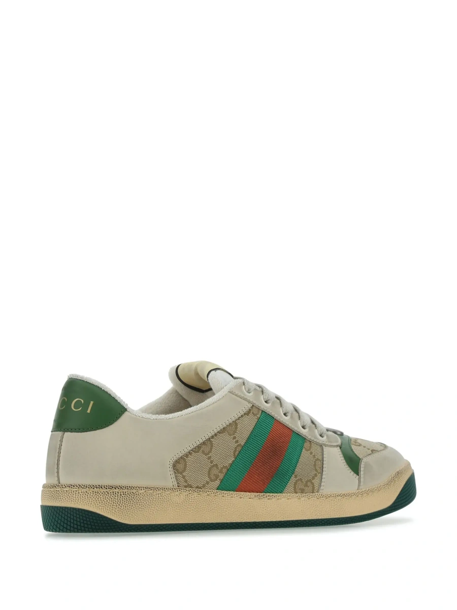 Sneakers Sneaker 'Screener' with Web Detail on the Side in GG Supreme Canvas and Multicolor Leather for Men - Img 6
