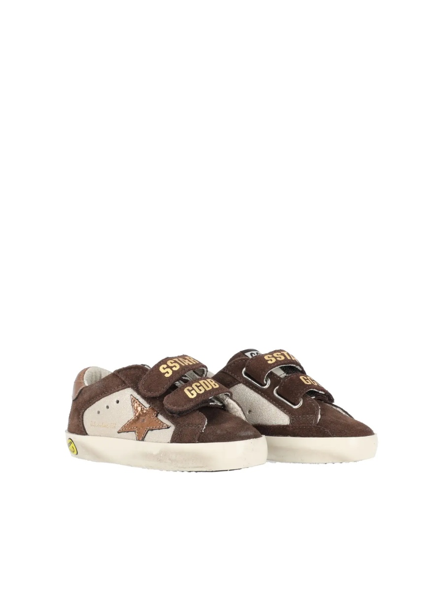 Sneakers SNEAKERS OLD SCHOOL LAMINATED SUEDE AND SUEDE UPPER LAMINATED LEATHER STAR AND HEEL SAND/BROWN - Img 2