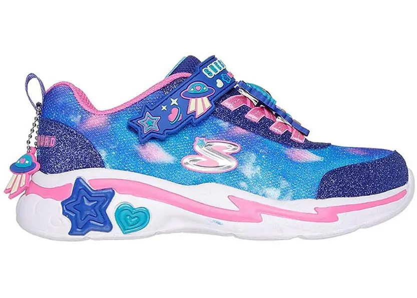 Sneakers Snuggle Sneaks Skech Squad 302214L-NVMT Navy/Multi - Img 2