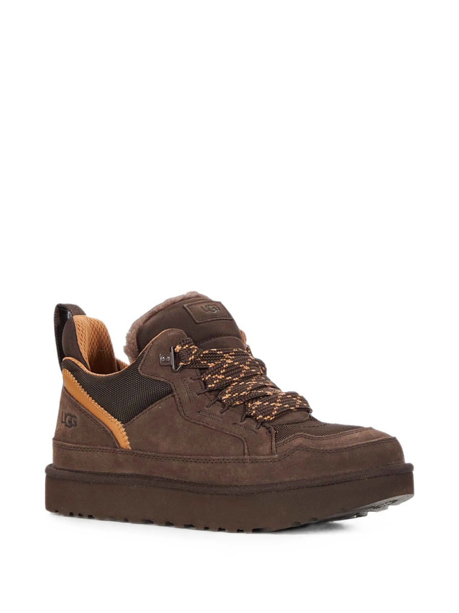 Sneakers UGG maro din piele intoarsa - Img 2
