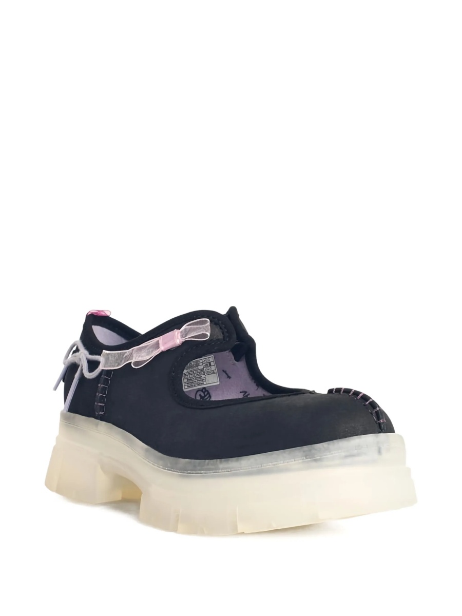 Sneakers UGG negri din piele - Img 2