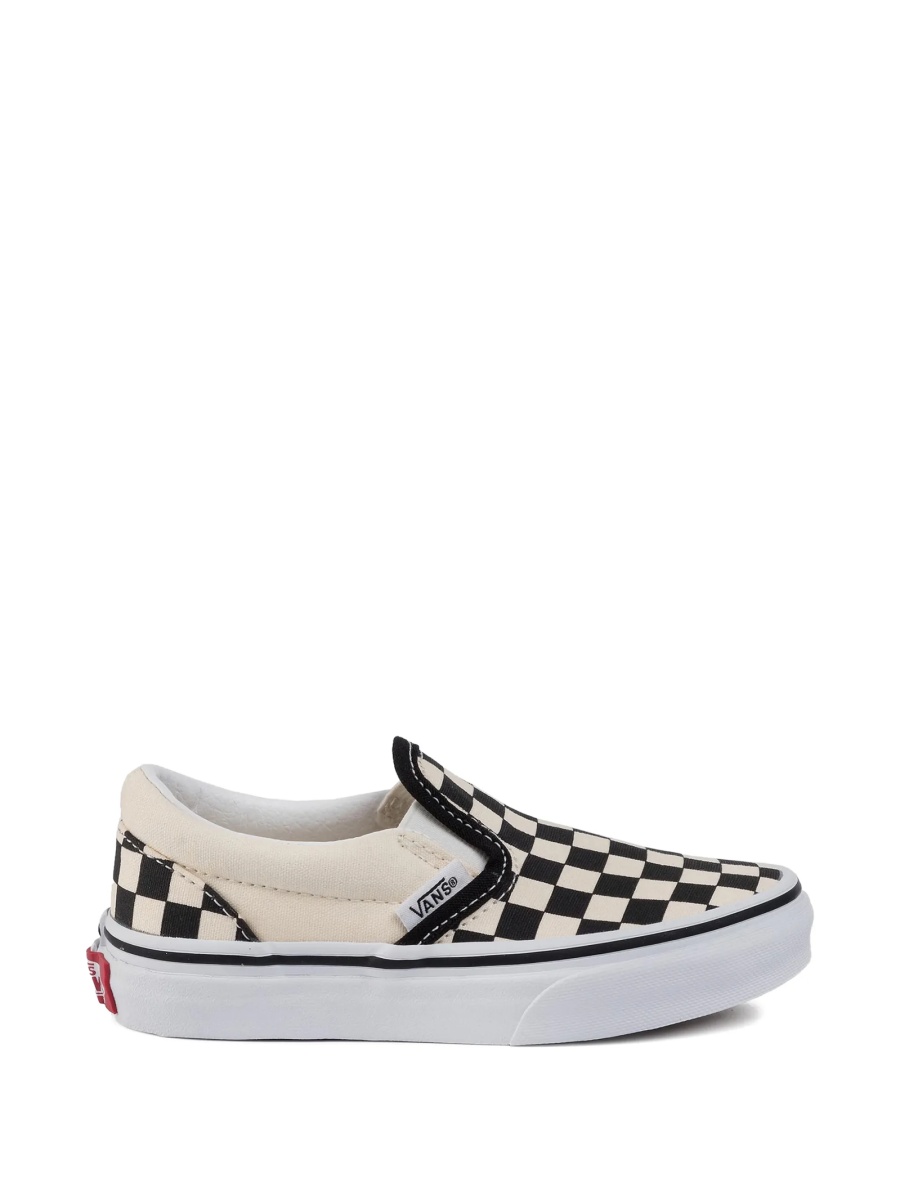 Sneakers Vans albi din material textil - Img 2