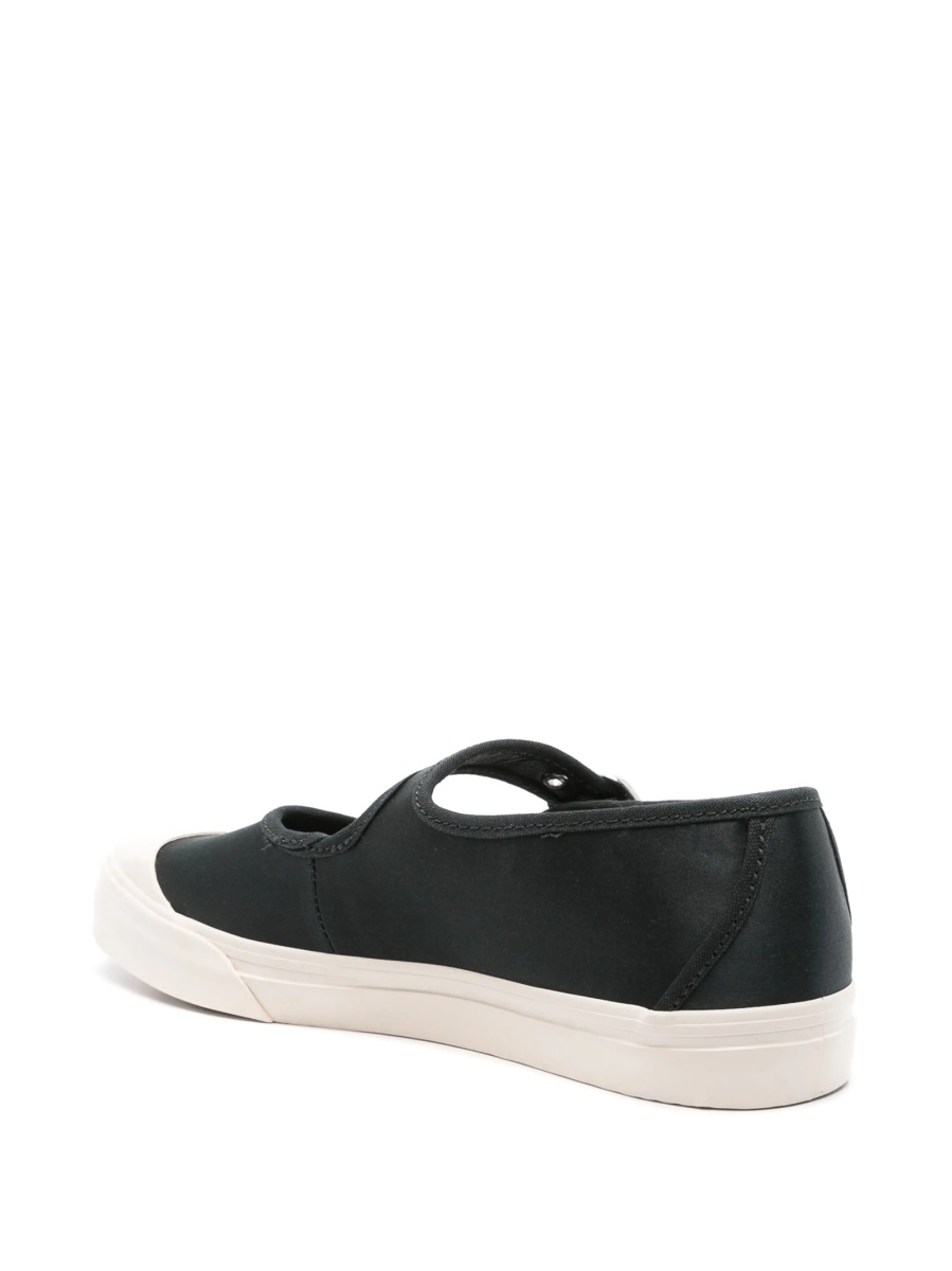 Sneakers Vans negri din cauciuc si material textil - Img 3