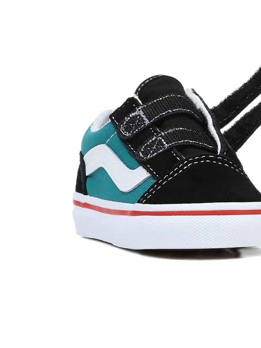 Sneakers Vans negri din material textil - Img 3