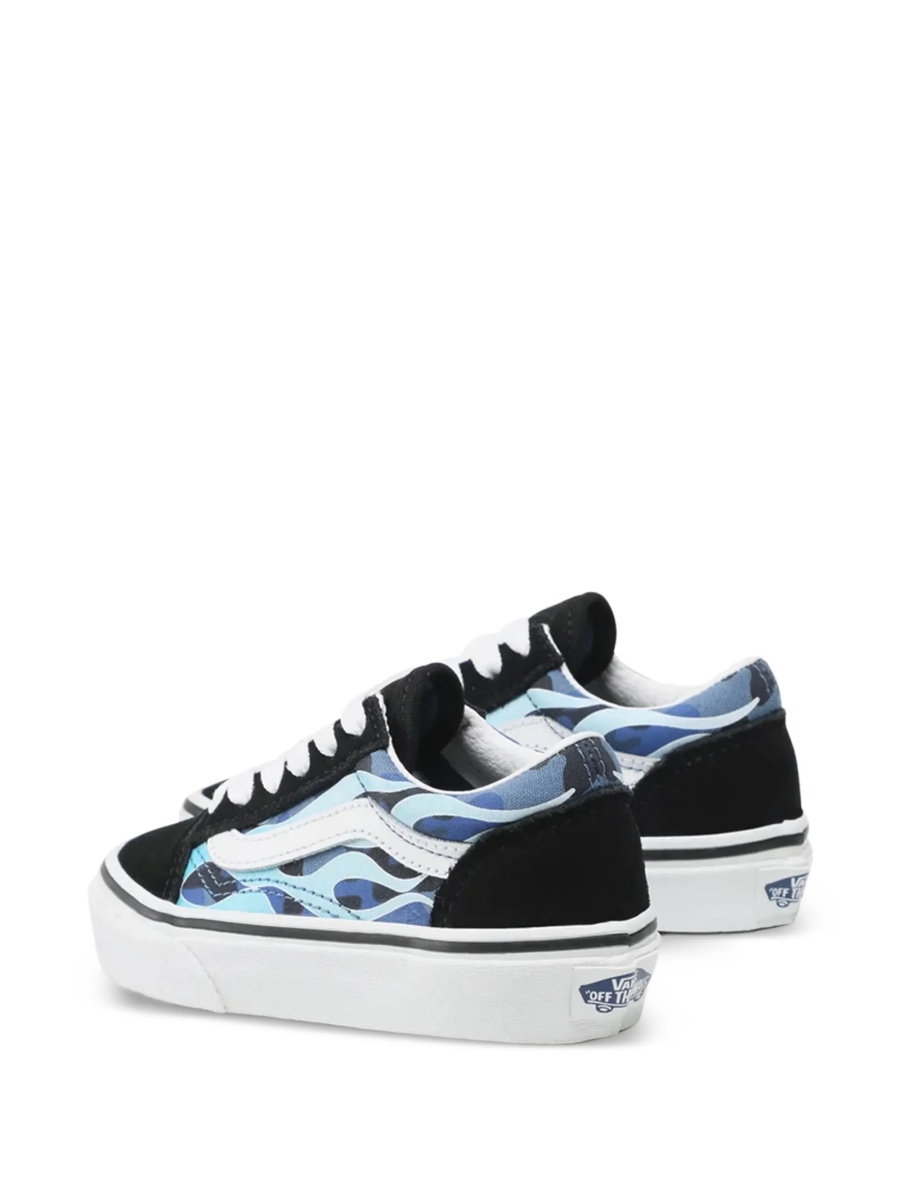 Sneakers Vans negri din material textil - Img 5