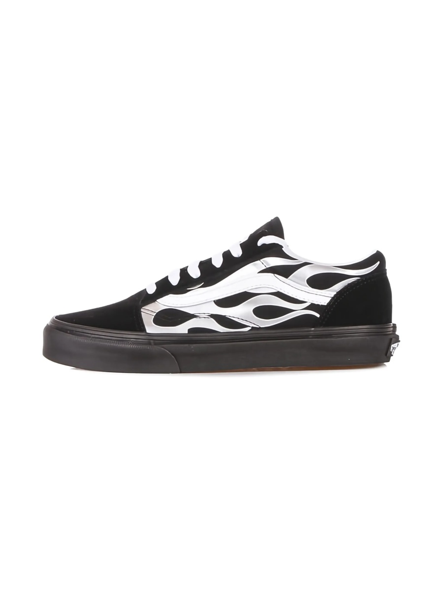 Sneakers Vans negri din material textil - Img 2
