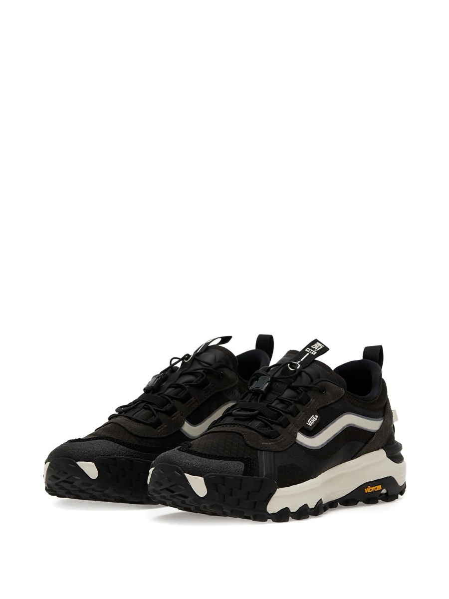 Sneakers Vans negri din piele intoarsa si material textil - Img 2