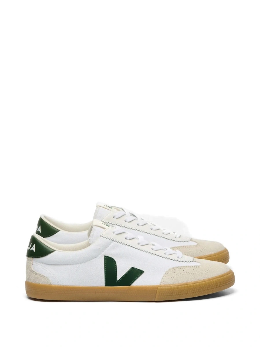 Sneakers VEJA albi din canvas 'Volley' - Img 5