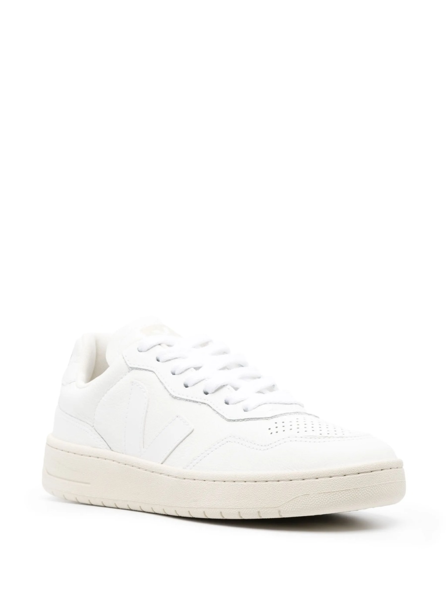 Sneakers VEJA albi din piele - Img 2
