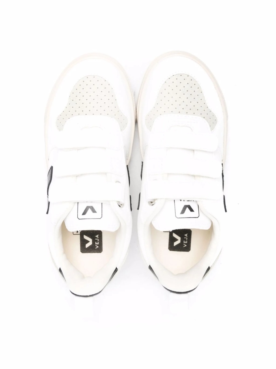 Sneakers VEJA albi din piele - Img 3