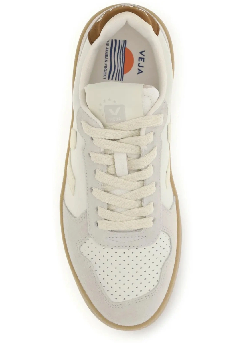 Sneakers VEJA multicolor din piele - Img 4