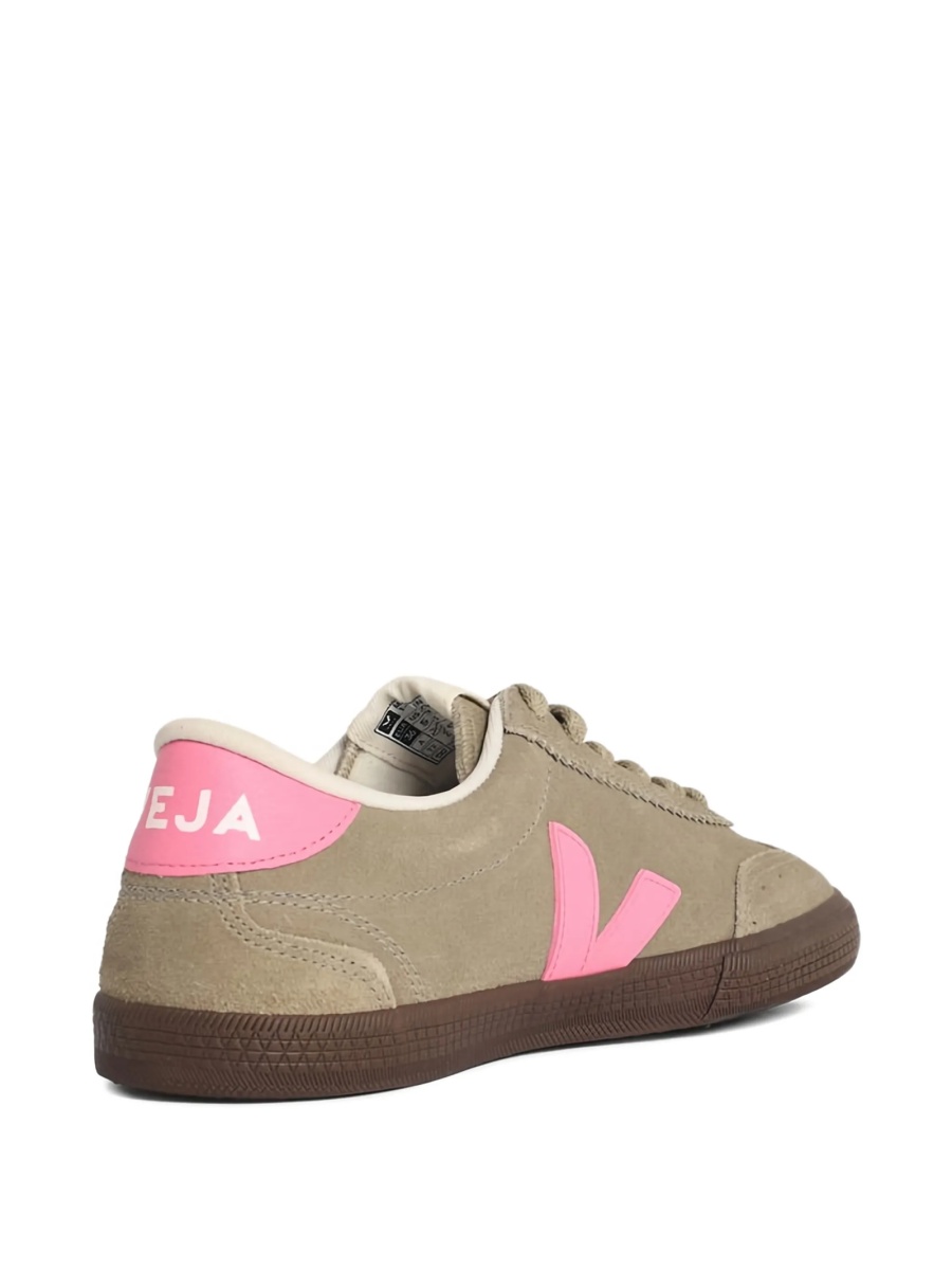 Sneakers VEJA neutri din piele intoarsa - Img 3