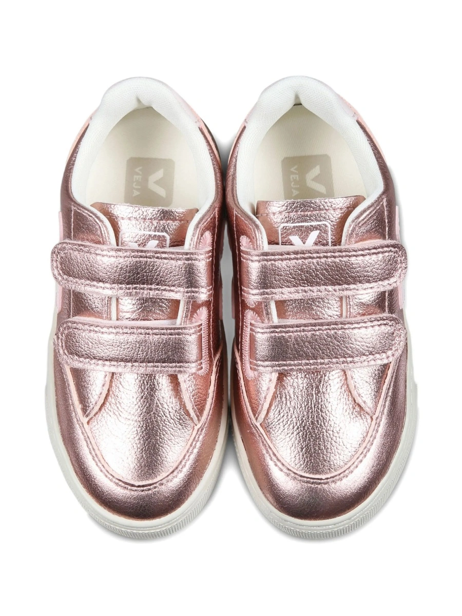 Sneakers VEJA roz din piele - Img 4