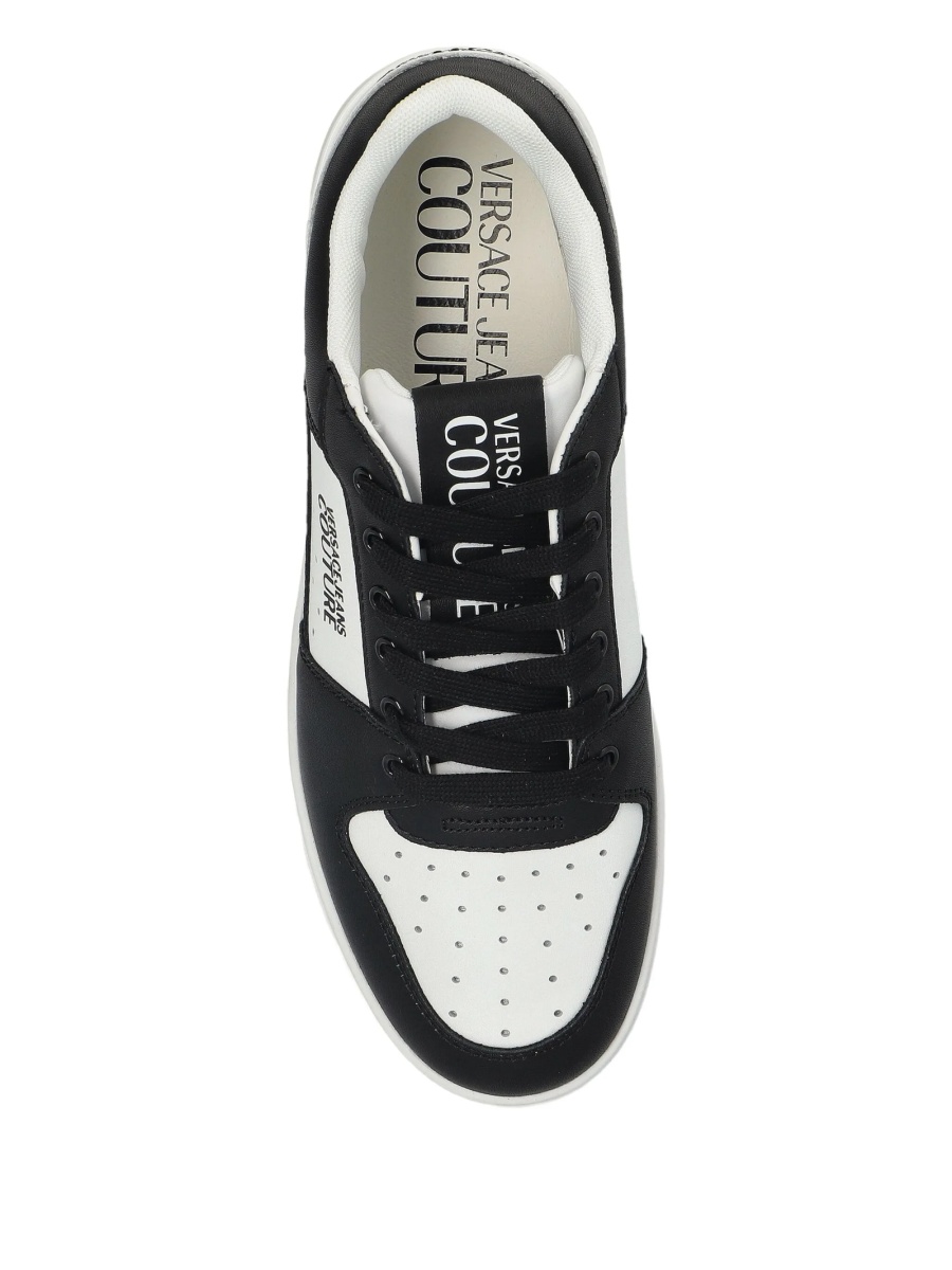 Sneakers Versace Jeans Couture albi din poliuretan - Img 3