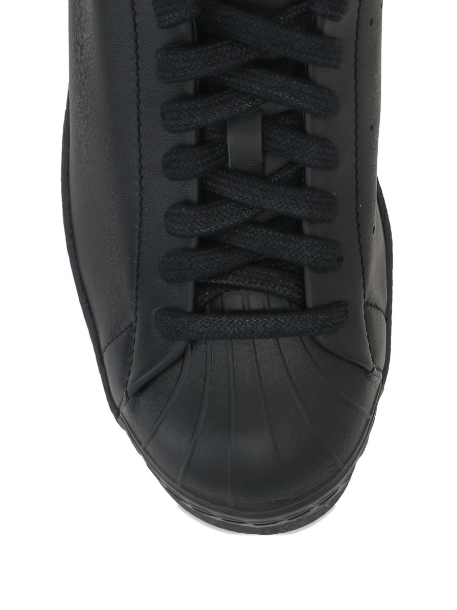 Sneakers Y-3 negri din piele - Img 4