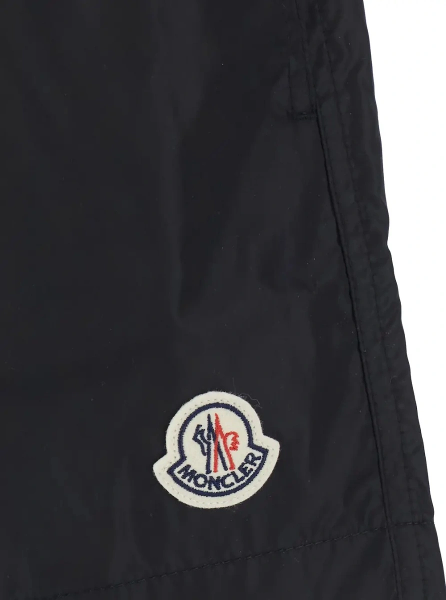 Sort de baie Moncler negru - Img 3