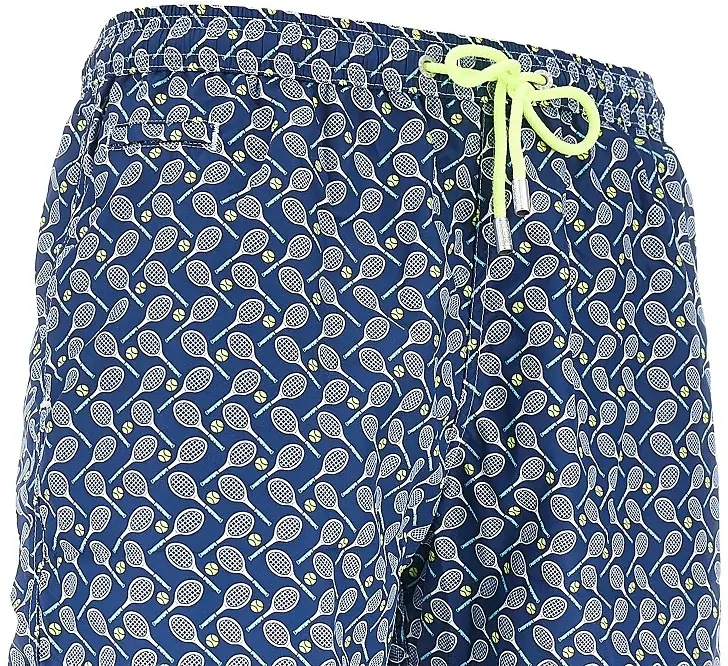 Sorturi Tennis Cross printed swim shorts - Img 2