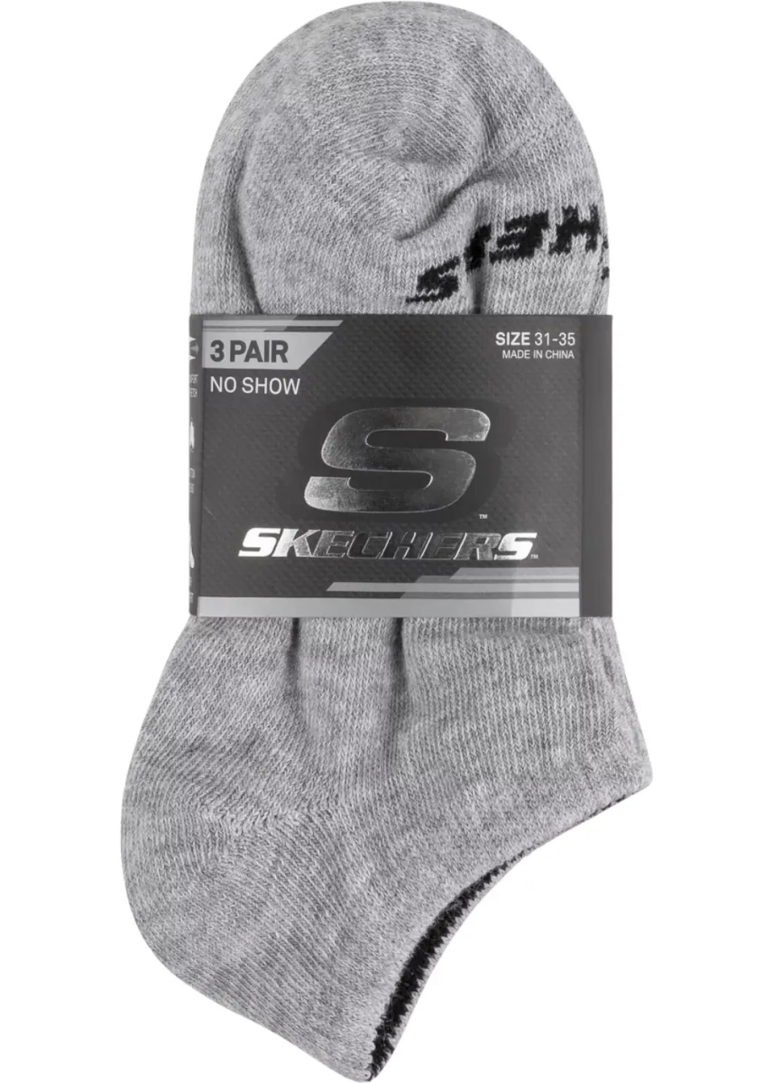 Sosete 3pk Unisex Non Terry No Show - Img 2