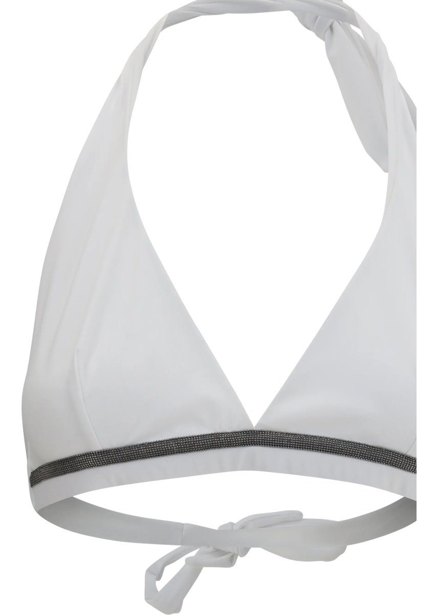 Sutiene Tech jersey Bikini Top with monili - Img 3