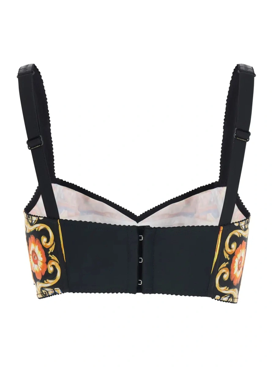 Top Dolce &amp; Gabbana multicolor din bumbac - Img 2