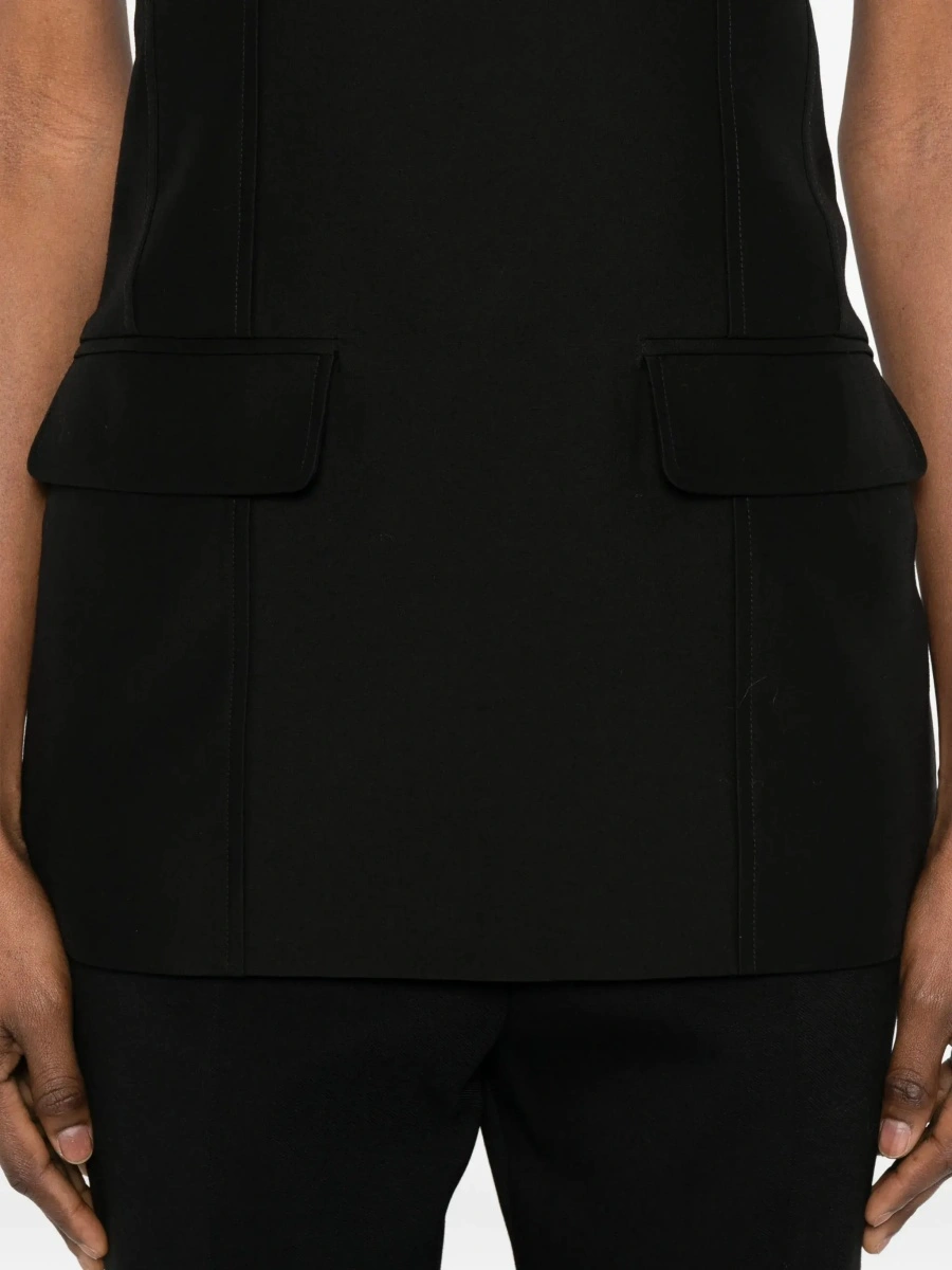 Top TOTEME negru din lana - Img 7